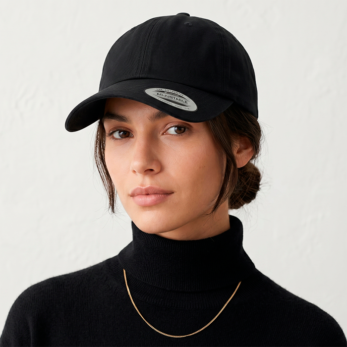 Retro Unstructured Adjustable Fit Cap