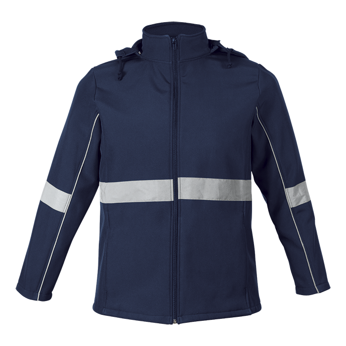 Axis Unisex Softshell Reflective Jacket - Image 2