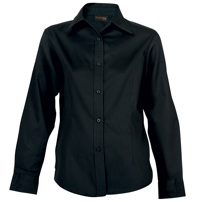 Brushed Cotton Twill Blouse Long Sleeve Ladies thumbnail