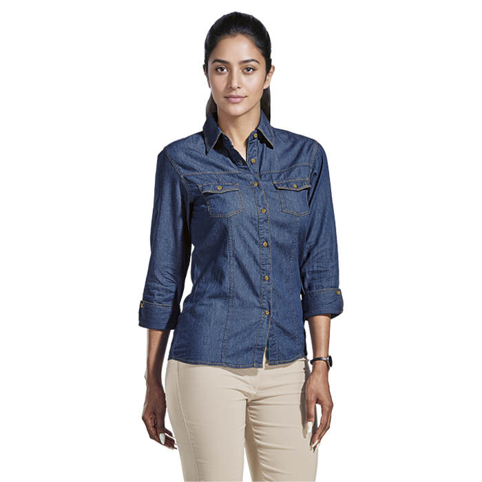 Denver Denim Blouse Ladies