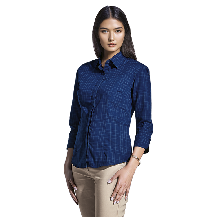 Hamilton Check Blouse Ladies