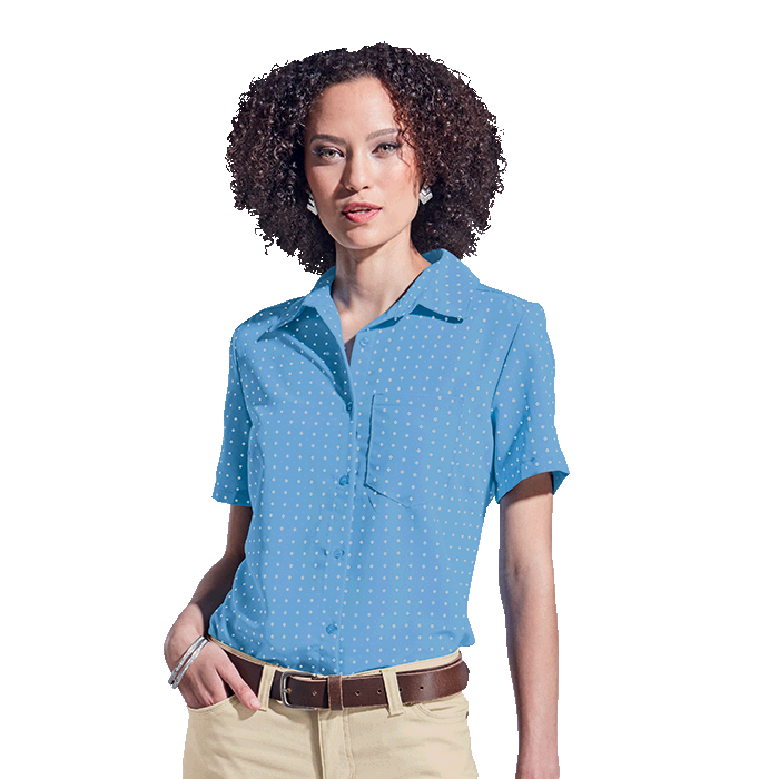 Donna Blouse Short Sleeve Ladies