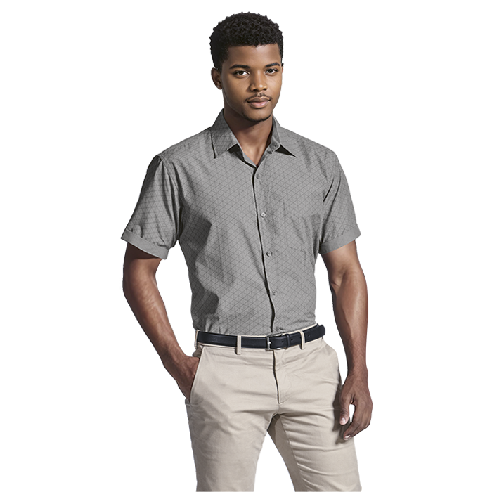 Claremont Lounge Shirt Short Sleeve Mens
