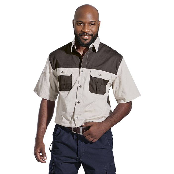 Two Tone Bush Shirt | Products | Barron Custom Merchandise Two Tone Bush Shirt | Products | Barron Custom Merchandise