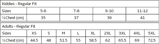 Size guide