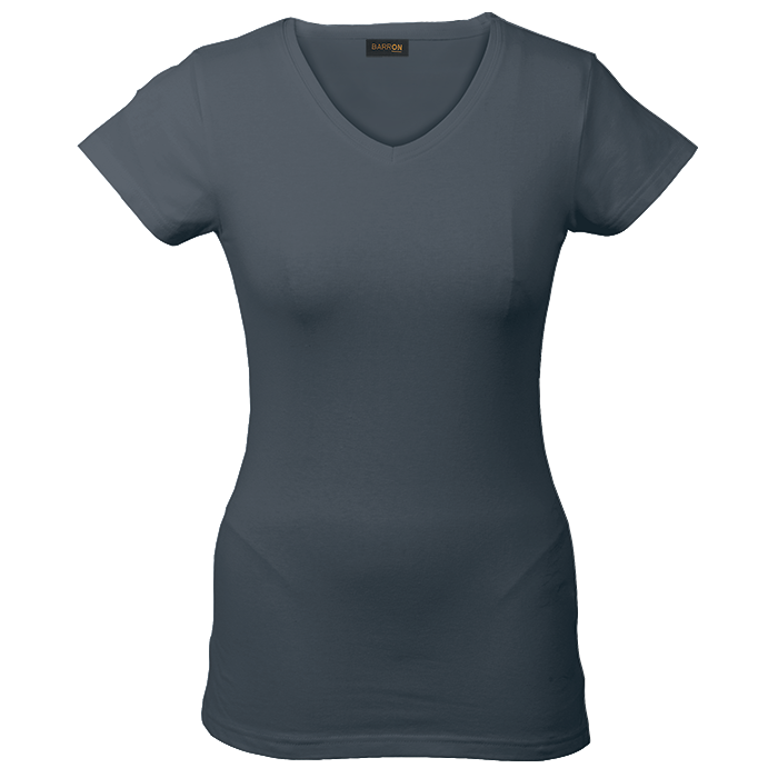 170g Slim Fit V-Neck T-Shirt Ladies thumbnail