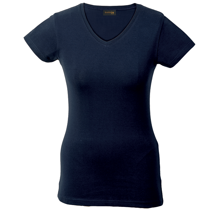 170g Slim Fit V-Neck T-Shirt Ladies thumbnail