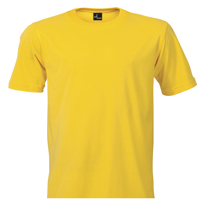 Promo Tee 145g — Daisy Yellow
