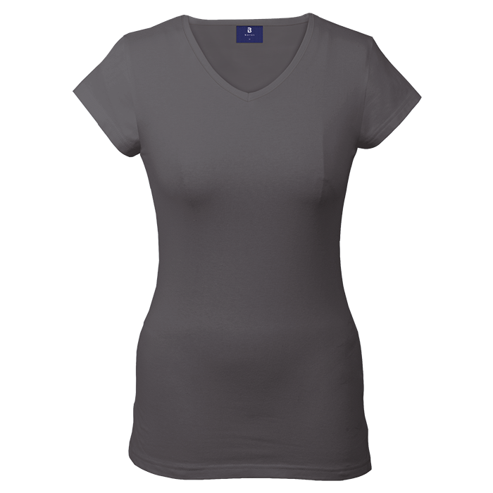 170g Essential V-Neck Slim Fit Ladies thumbnail