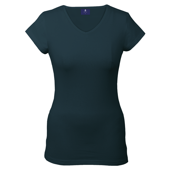 170g Essential V-Neck Slim Fit Ladies thumbnail