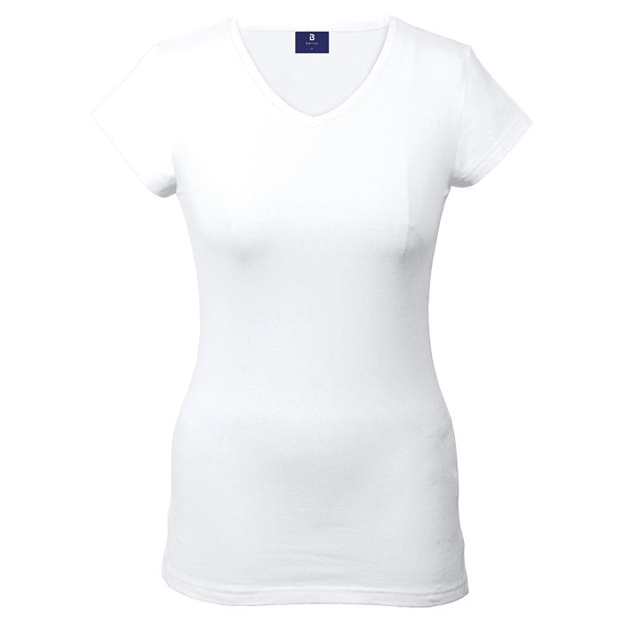 170g Essential V-Neck Slim Fit Ladies alternate view